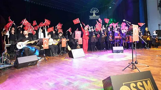 Çocuklardan, sanatın merkezinde 'Kurtuluş Konseri'