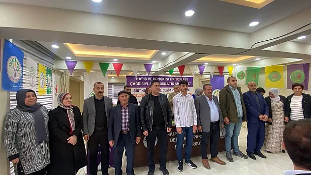 DEM Parti Merkez İlçe 2. Olağan Kongresi Gerçekleştirildi