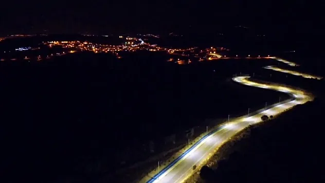 Dicle Elektrik, Siirt'te 8,7 Kilometrelik Aydınlatma Tesisi Kurdu