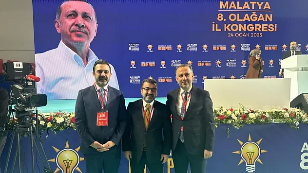 Ekrem Olğaç Cumhurbaşkanı Erdoğan'ın Katıldığı Malatya Kongresinde Teşkilat Koordinatörü Görevini Üstlendi