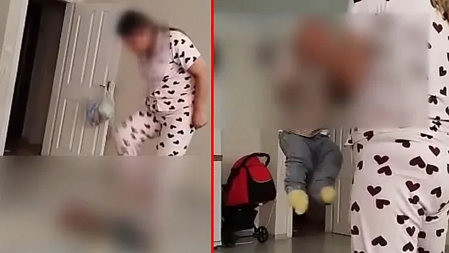 Fatih'te Skandal! Bakıcının Bebeğe Vurduğu Dehşet Anları Kamerada: Gözaltına Alındı