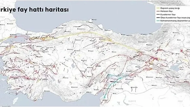 Fay Hattı Evinizin Altından Geçiyor mu? e-Devlet'te Sorgulanabiliyor! Siirt de Birinci Derece Riskli Bölgeler Arasında