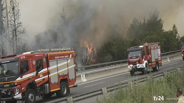 İsrail'de Yangın Felaketi: 7 Bin Kişi Tahliye Edildi, 5 Ülkeye Yardım Çağrısı Yapıldı