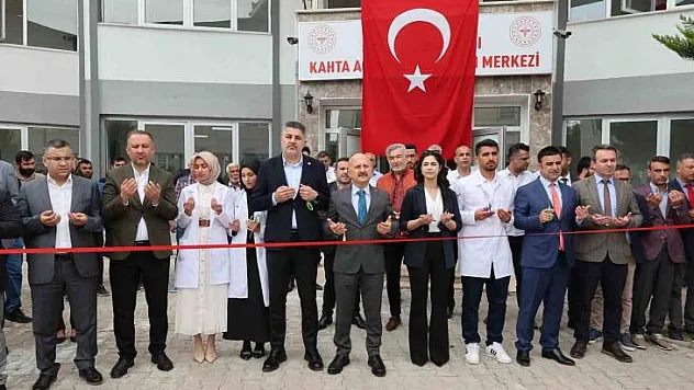 Kahta Ağız ve Diş Sağlığı Merkezi hizmete açıldı