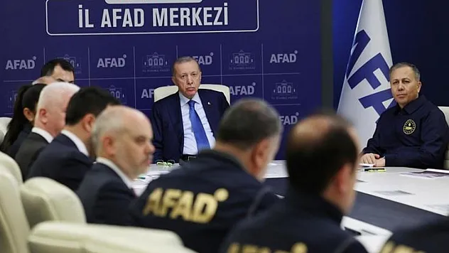 Kriz Masasında Erdoğan'dan Dikkat Çeken Deprem Talimatı
