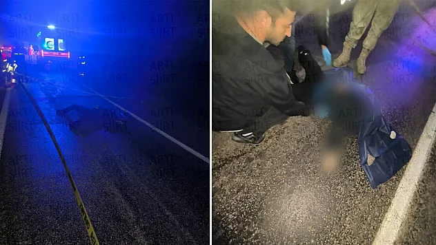 Kurtalan-Batman Yolunda Feci Kaza: Kimliği Belirsiz Kişi Hayatını Kaybetti! 1 Gözaltı