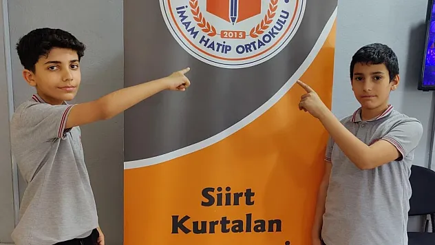 Kurtalanlı Öğrencilerden Bursluluk Sınavında Türkiye Birinciliği