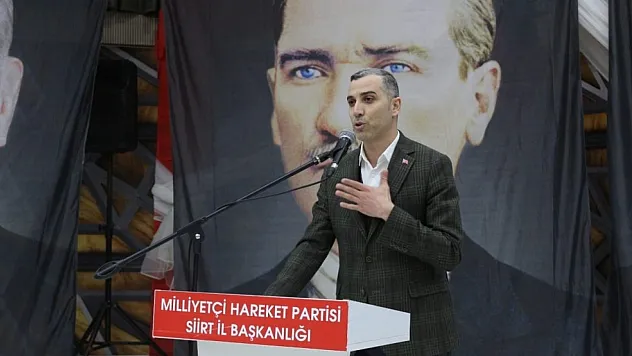 MHP Siirt İl Başkanı'ndan Çarpıcı İhale Açıklaması: Maskeleri Düşüreceğiz!