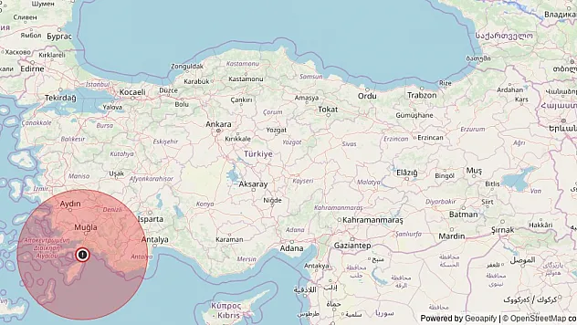 Muğla'da Korkutan Deprem! Bodrum ve Marmaris'te Şiddetli Şekilde Hissedildi
