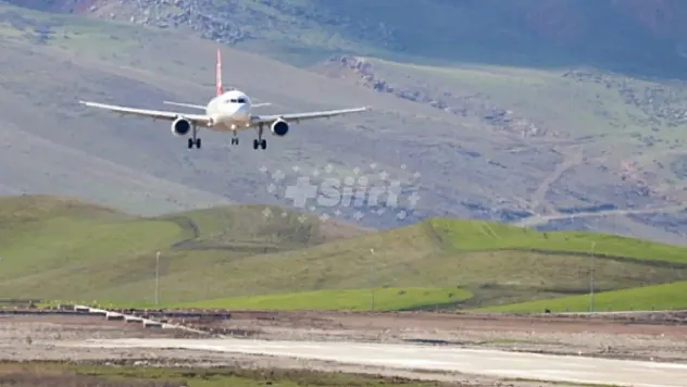 Siirt-Ankara Uçağı Hava Muhalefeti Nedeniyle İptal Edildi