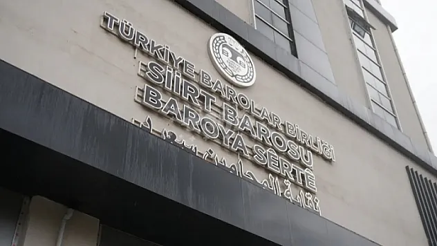 Siirt Barosu: Demokrasiyi ve Demokratik Değerleri Savunmaya Devam Edeceğiz