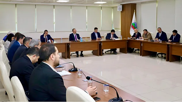 Siirt Belediyesi'nde Haftalık Değerlendirme Toplantısı Yapıldı
