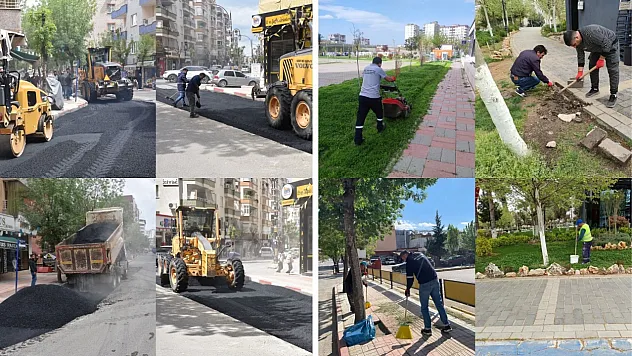 Siirt Belediyesi'nden Şehir Genelinde Yoğun Mesai
