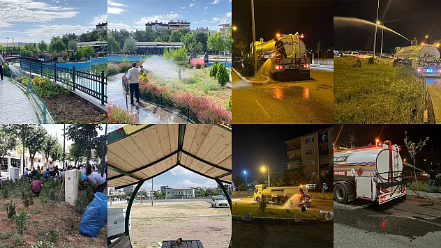 Siirt Belediyesi'nden Yeşil ve Temiz Şehir İçin Yoğun Çalışma
