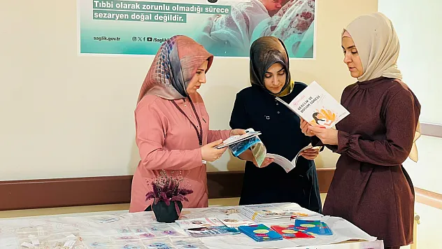 Siirt Eğitim ve Araştırma Hastanesi'nde Normal Doğum Bilinçlendirme Etkinliği Düzenlendi