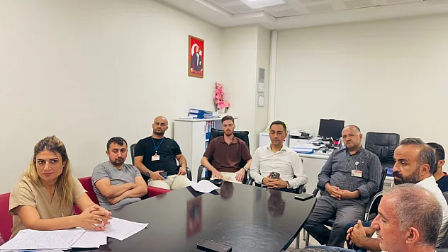 Siirt Eğitim ve Araştırma Hastanesi'nde İş Sağlığı ve Güvenliği Toplantısı