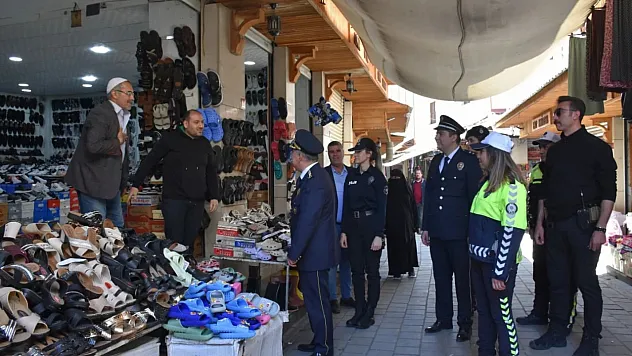 Siirt Emniyet Müdürlüğü'nden Esnaf Ziyareti ve Yardım Çalışmaları