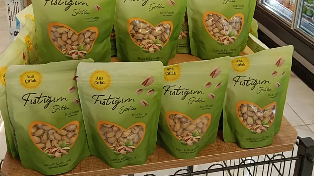 Siirt Fıstığı 81 İlin O Zincir Marketlerinde Satışa Sunuldu