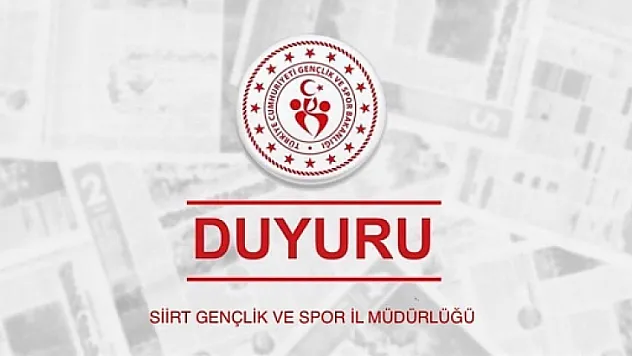 Siirt Gençlik ve Spor il Müdürlüğü Boşaltılan Esmehan Sultan Kız Öğrenci Yurdu İle İlgili Açıklama Yaptı