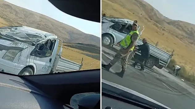 Siirt-Kurtalan Karayolunda Trafik Kazası: Araç Takla Attı, Sürücü Yaralandı