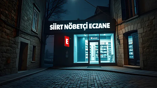 Siirt Nöbetçi Eczaneler - 12 Ocak 2025 Pazar