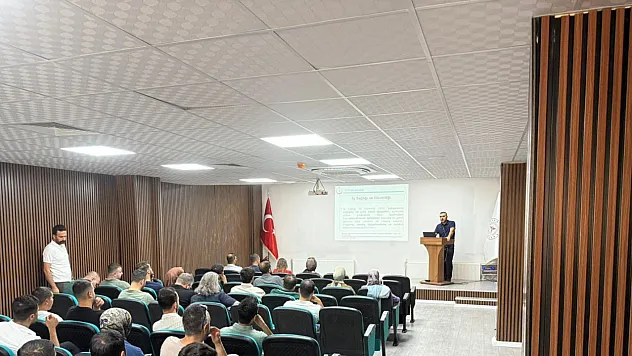 Siirt'te Ambulans Servisi Personeline Temel İş Sağlığı ve Güvenliği Eğitimi Verildi