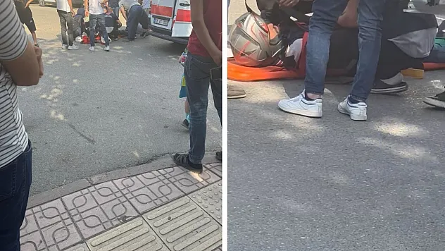 Siirt'te Kontrolden Çıkan Motosiklet 20 Metre Sürüklendi: 1 Yaralı