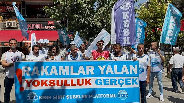 Siirt'te Memurlar İş Bıraktı: ''Müzakere Değil, Mücadele Zamanı''