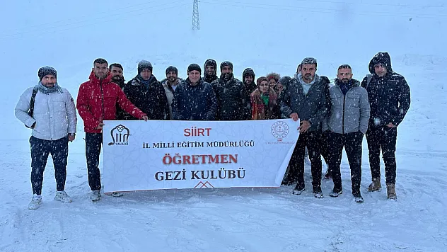 Siirt'teki Öğretmenlere Milli Eğitim Müdürlüğü Tarafından Kayak Keyfi