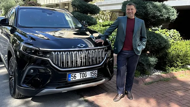 Siirt TSO Başkanı Güven Kuzu, TOGG Aracını Teslim Aldı