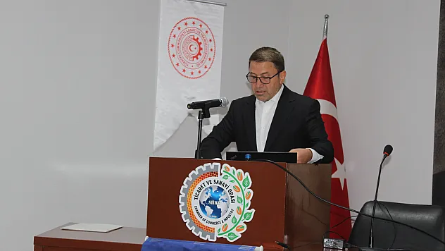 Siirt TSO'da 'Türkiye Yüzyılı Kalkınma Hamlesi ve Yeni Teşvik Sistemi' Toplantısı