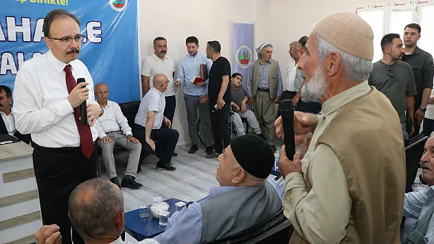 Siirt Valisi ve Belediye Başkan Vekili Kızılkaya Dumlupınar'da Vatandaşlarla Buluştu