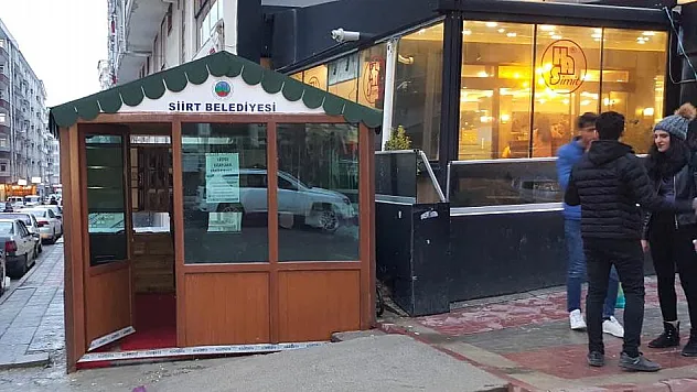 Siirt Belediyesinden Kütüphaneli Durak
