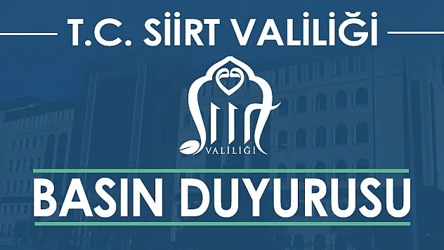 Siirt Valiliği İl Umumi Hıfzıssıhha Kurulundan Yeni Önlemler