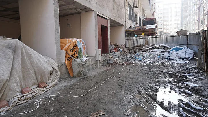 Siirt'te İnşaat Hırsızlığı