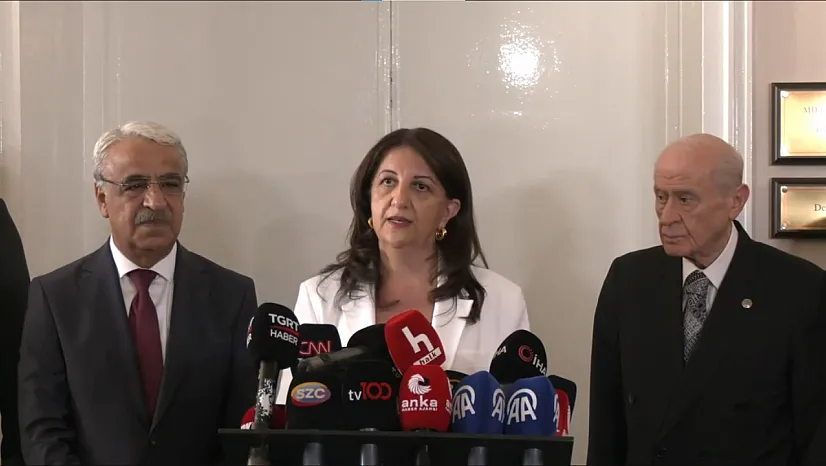 DEM Parti Heyeti Bahçeli ile Görüştü! Silahların bırakılmasının Ardından İlk Yüz Yüze Görüşme