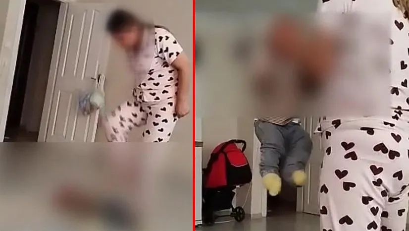 Fatih'te Skandal! Bakıcının Bebeğe Vurduğu Dehşet Anları Kamerada: Gözaltına Alındı