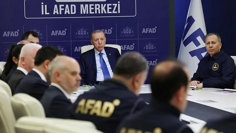 Kriz Masasında Erdoğan'dan Dikkat Çeken Deprem Talimatı