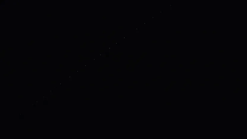Siirt Semalarında Sıradışı Görüntü: Starlink Uyduları İlk Kez Bu Kadar Net Görüldü!