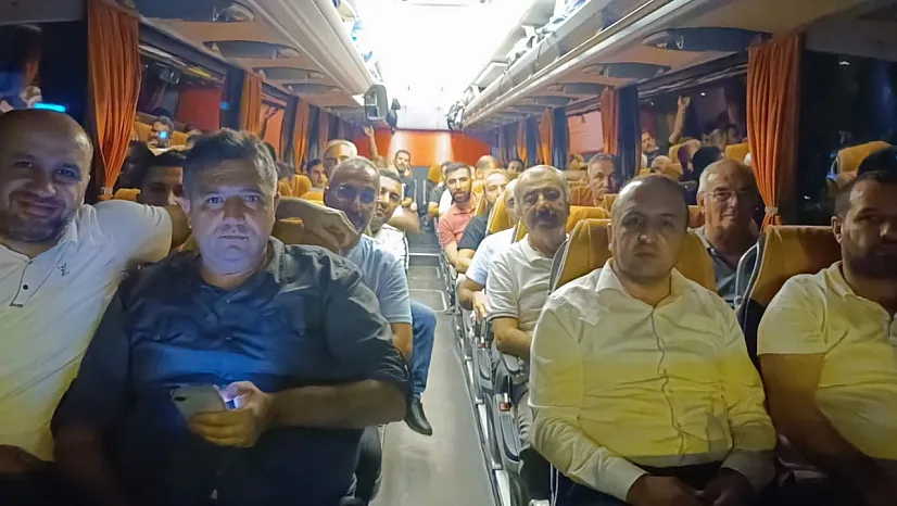 Siirt'ten Memur-Sen'e Bağlı Sendikalar Ankara'daki Miting İçin Yola Çıktı