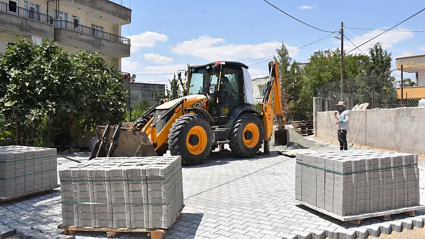 Doğan Mahallesi'nde Yol Düzenlemesi Tamamlandı: Kilitli Parkeler Döşendi