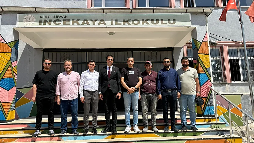 Eğitimi Koltuktan Değil, Sahadan Yönetmek Gerek: Siirt'in Yeni İl Milli Eğitim Müdürü İlhan Saz Sahada, Başarıyı Hedefliyor
