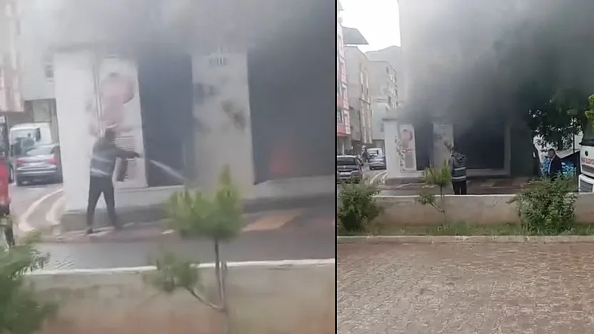 Pervari'de Elektrik Trafosunda Yangın Çıktı, İtfaiye Müdahalesiyle Söndürüldü