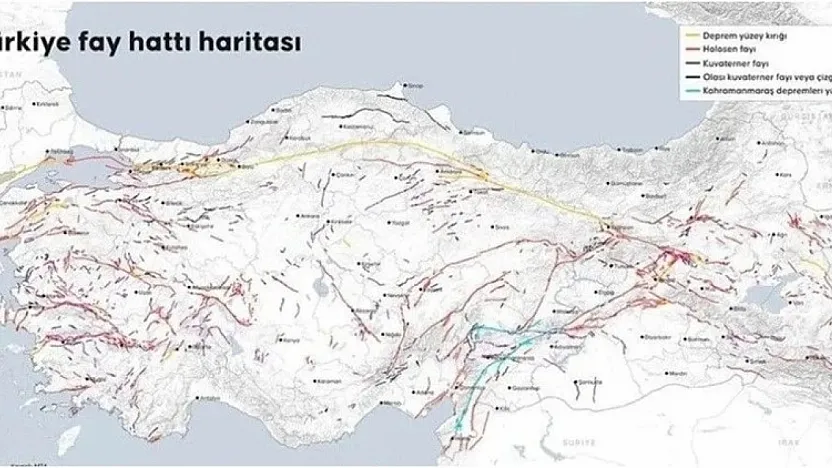 Fay Hattı Evinizin Altından Geçiyor mu? e-Devlet'te Sorgulanabiliyor! Siirt de Birinci Derece Riskli Bölgeler Arasında