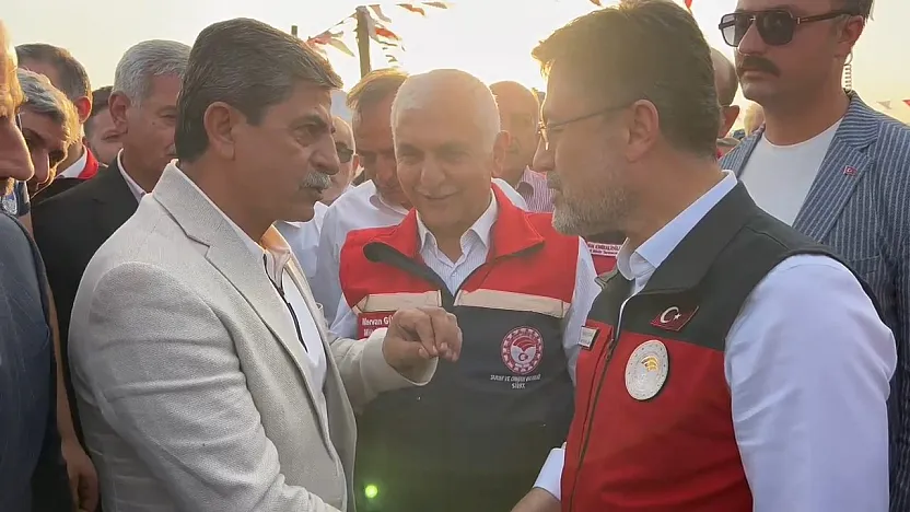 Kurtalan Belediye Başkanı Ali Rıza Bingöl, İlçenin Su Sorununu Bakan Yumaklı'ya İletti