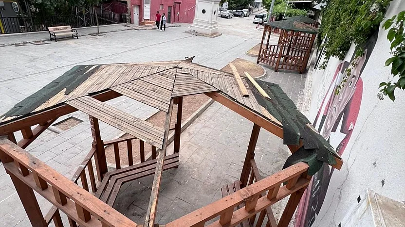 Kurtalan'ın Ardından Baykan'da da Parklara Zarar Verildi