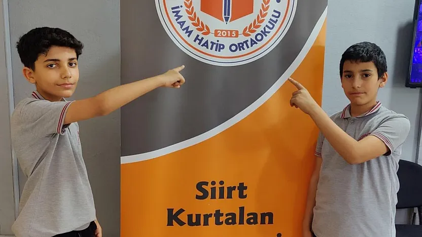 Kurtalanlı Öğrencilerden Bursluluk Sınavında Türkiye Birinciliği
