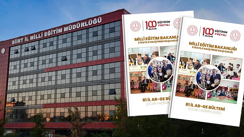 Millî Eğitim Bakanlığı AR-GE Bülteninde Siirt Projeleri de Yer Aldı