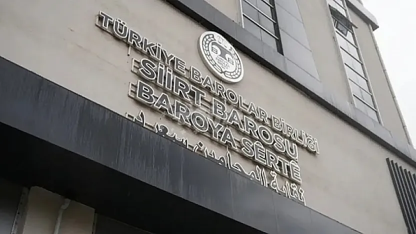 Siirt Barosu'ndan, Avukat Yönelik Saldırıya Sert Tepki