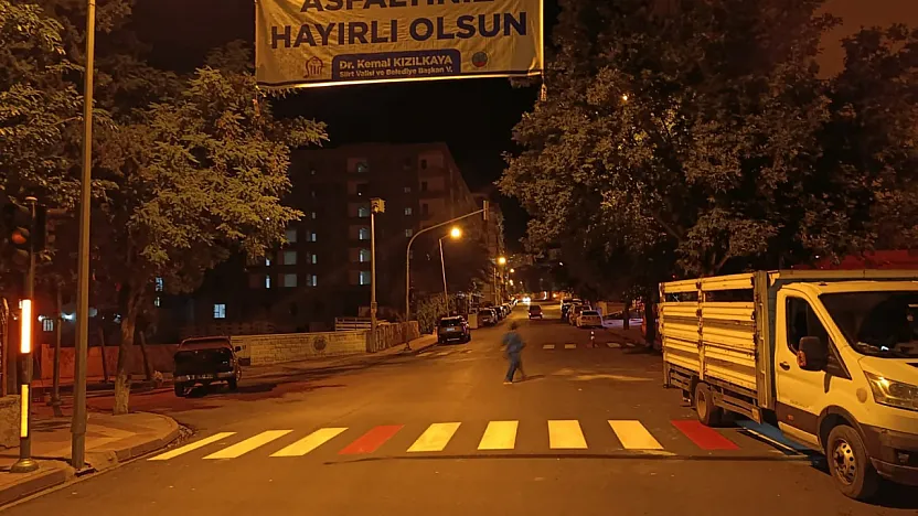 Siirt Belediyesi'nden Yaya Güvenliği İçin Önemli Adım